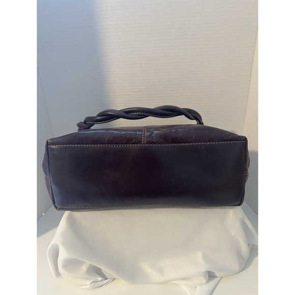 Peca & Pack Collection Purple Leather Shoulderbag - Picture 10 of 12